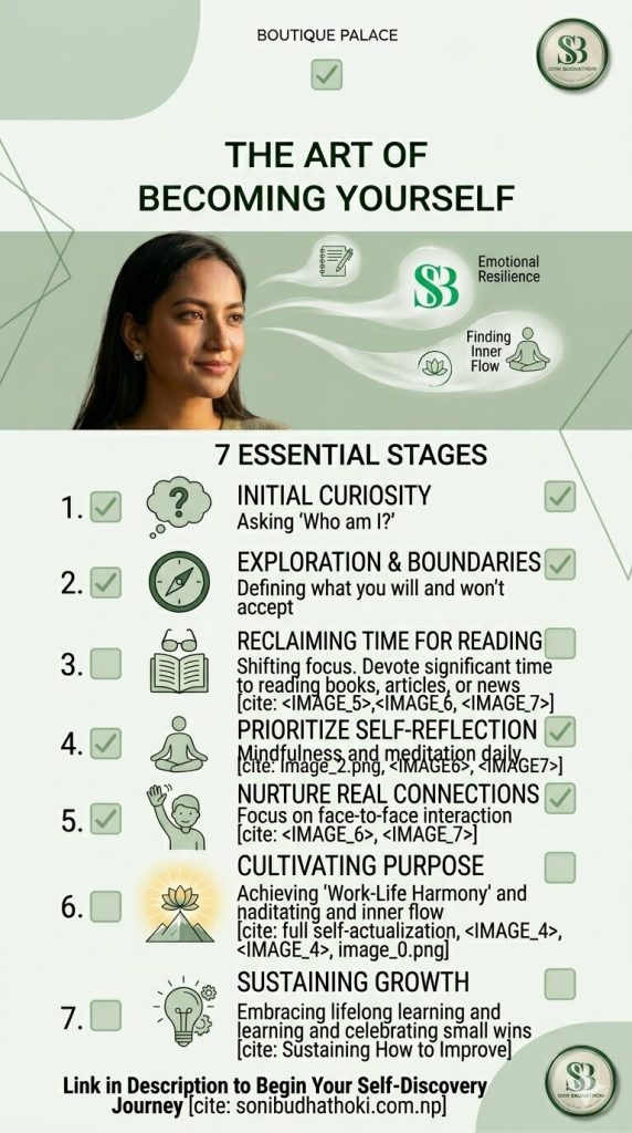image of the art of becoming yourself